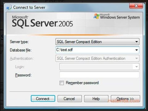 Download do SqlServer Express 2005 sp4 32 bits e 64 bits