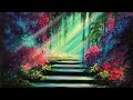 ACRYLIC PAINTING TUTORIAL / HOW TO PAINT A SECRET GARDEN/ STEP BY STEP