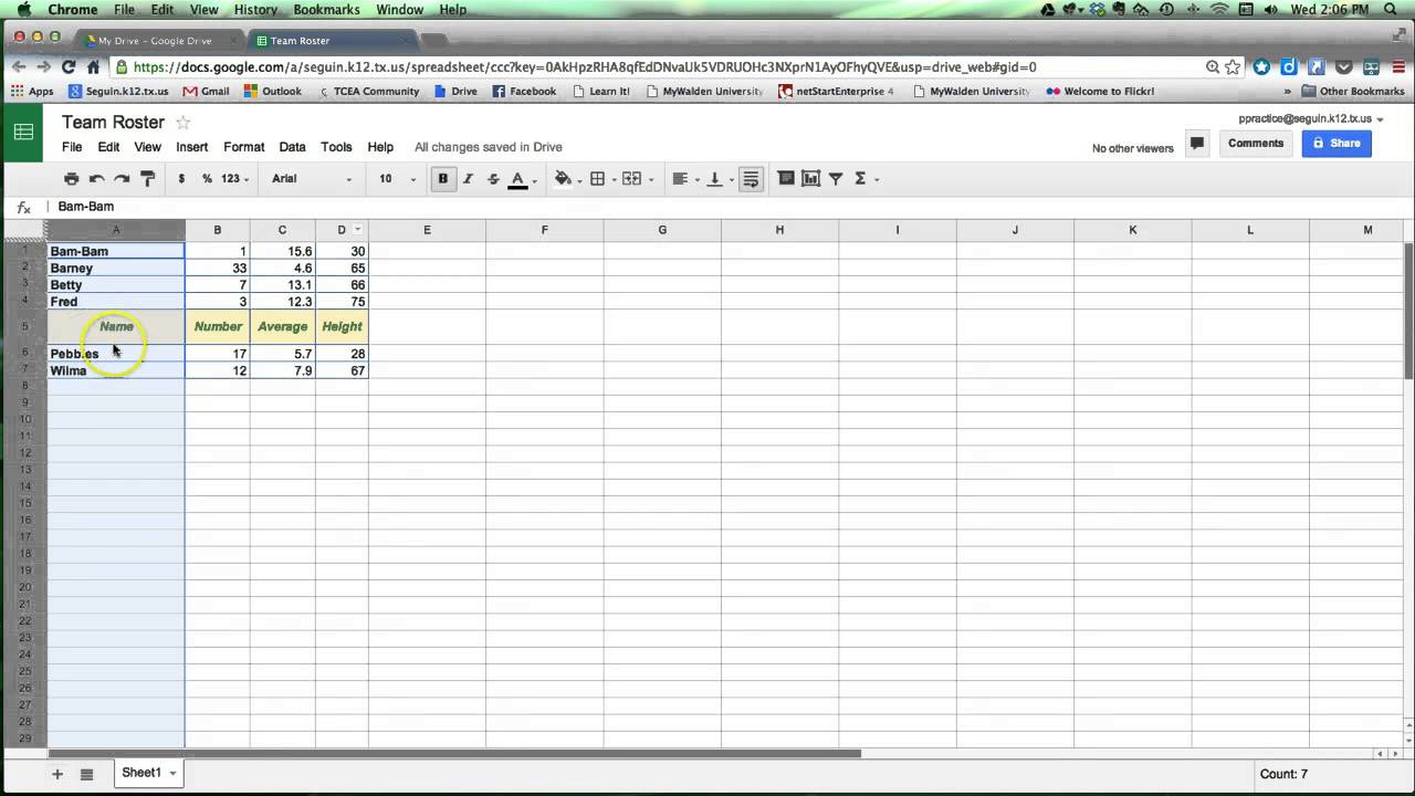 google-spreadsheets-part-2-youtube