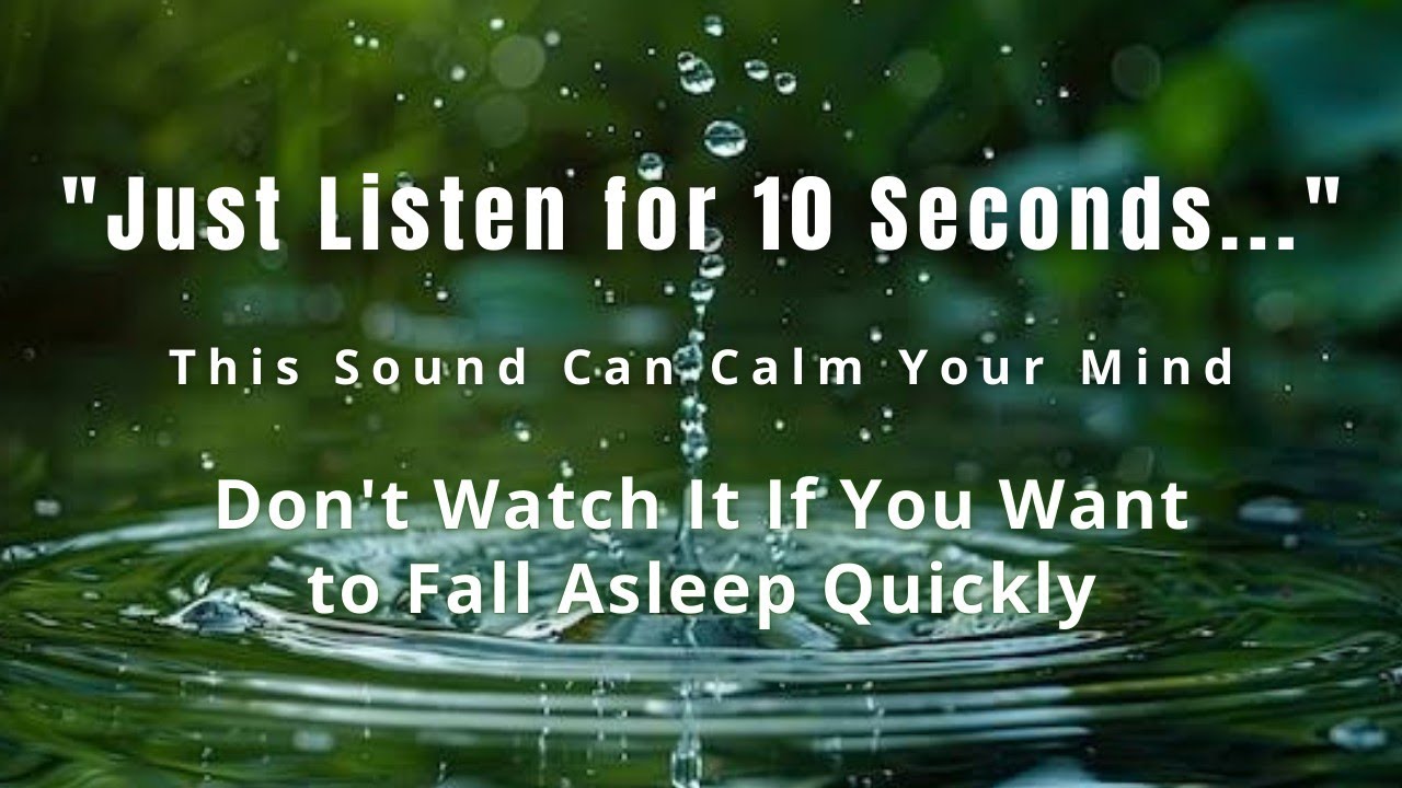 Hujan di siang hari | Natural Rain Sounds for Relaxation, Sleep & Meditation