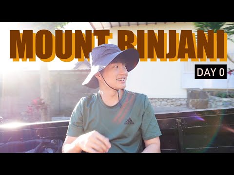 Preparing to hike an active volcano | Mt Rinjani, Lombok, Indonesia