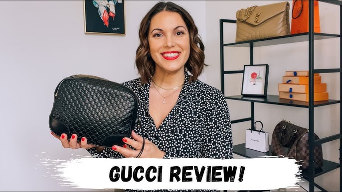 whats in my Gucci Disco bag & review, elle be