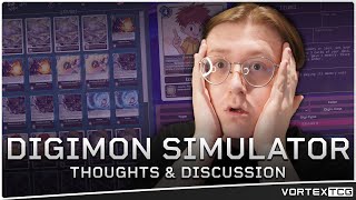 WE HAVE A DIGIMON CARD GAME SIMULATOR! Overview, Discussion & My Thoughts on the Simulator! screenshot 2