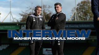 INTERVIEW | Kevin Maher pre-Solihull Moors