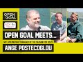 CELTIC MANAGER ANGE POSTECOGLOU | Open Goal Meets... Glen&#39;s Vodka Manager Of The Season!