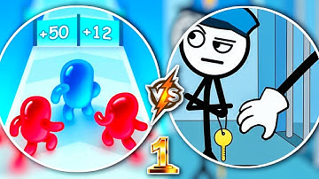 Join Blob Clash 3D vs Thief Puzzle SpeedRun Gameplay Part 1