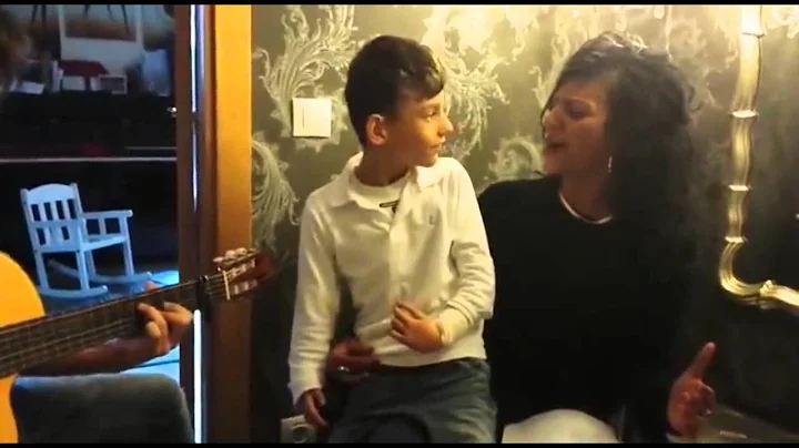 Adrian Martin Vega cantando Que bonito de Rosario ...