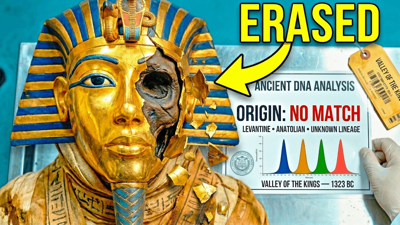 King Tutankhamun Has DNA That Doesn't Match Any Living Human On Earth