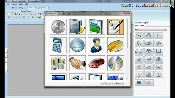 Design barcode labels with EAN 13 barcode font