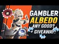 Albedo Gambler Set Test! 1k SUBS WE DID IT!  Genshin Impact