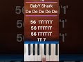not angka pianika Baby Shark #pianikacover #babyshark #notangkapianika #tutorialpianika #notangka