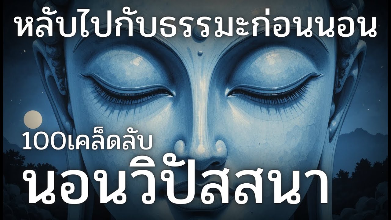 100เคล็ดลับนอนวิปัสสนา หลับไปกับธรรมะ (ไม่มีโฆษณาคั่น)