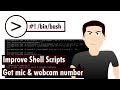 Get mic and webcam number dynamically