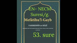 Tefsir EN-NECM suresi/g. Mefatihul Gayb Fahrettin Razi Tefsiri Kebir