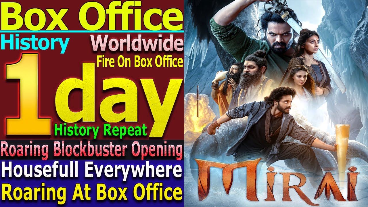 Mirai 1st Day Total Worldwide Box Office Gross Collection Blockbuster Opening