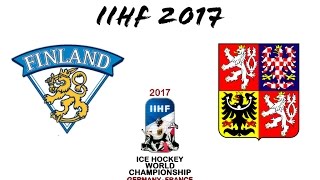 Finsko vs Česko IIHF 2017 Skupina B