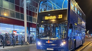 *First Time On The 23*LX56 ETR Swindon’s Bus Company 56Reg ADL Enviro400 Trident(Ex Go Ahead London