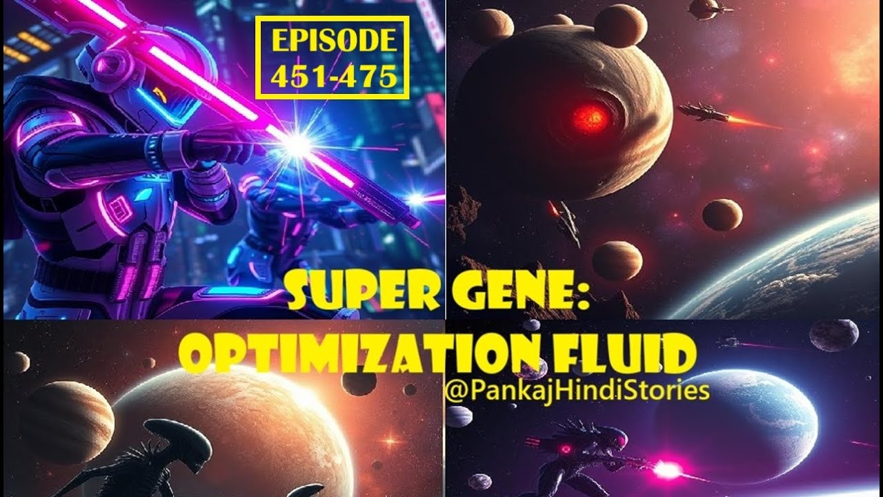 [Hindi Audiobook-451-475] Super Gene: Optimization Fluid | Novel in Hindi 