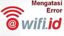Cara mengatasi wifi id yang tidak bisa log in otomatis ke browser - Durasi: 2.45. 