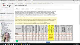 BCCHR REDCap Data Access Groups