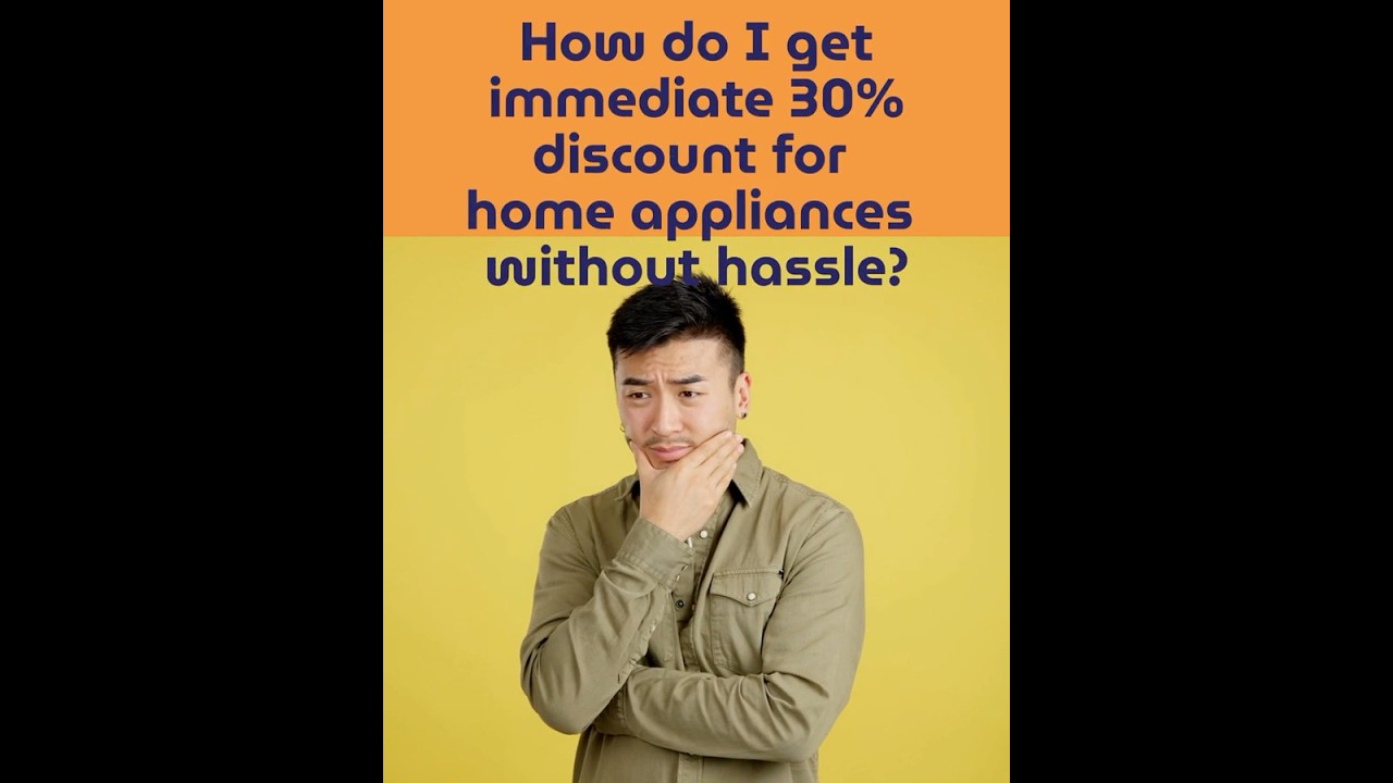 How to Get Instant 30% Appliance Discount Without Saying a Word 🤫