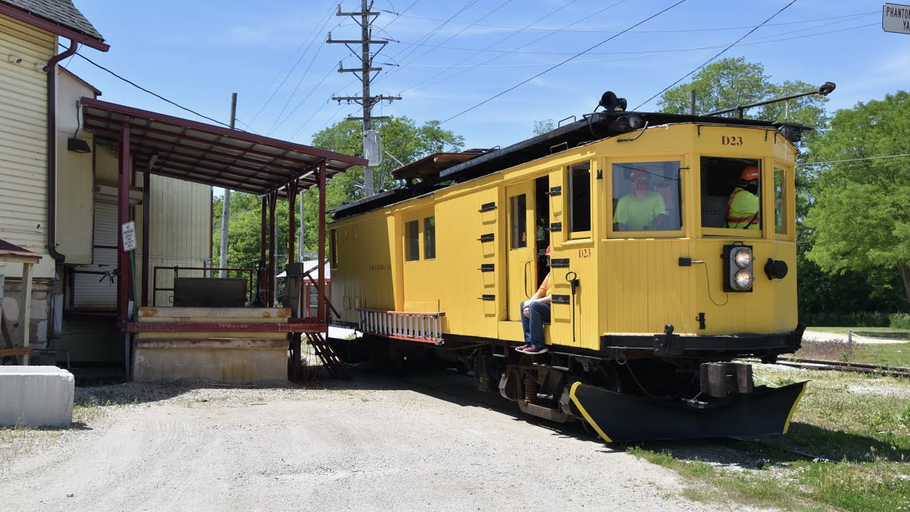 East Troy Electric Railroad Line Car D23 YouTube