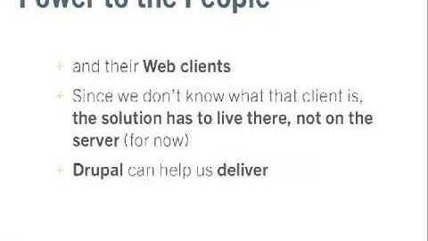 DrupalCon Sydney 2013: Designing for Uncertainty