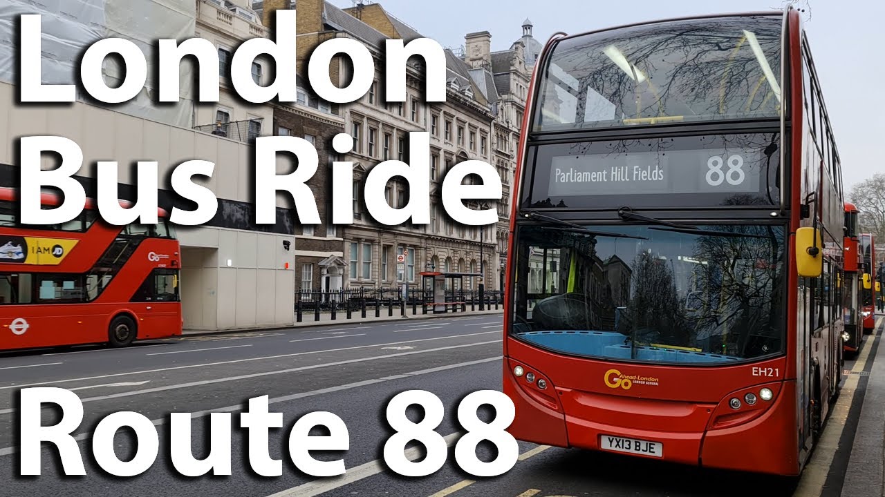 LONDON BUS RIDE ROUTE 88 Westminster To Camden Town BEST RED Bus london-bus-ride-route-88-westminster-to-camden-town-best-red-bus