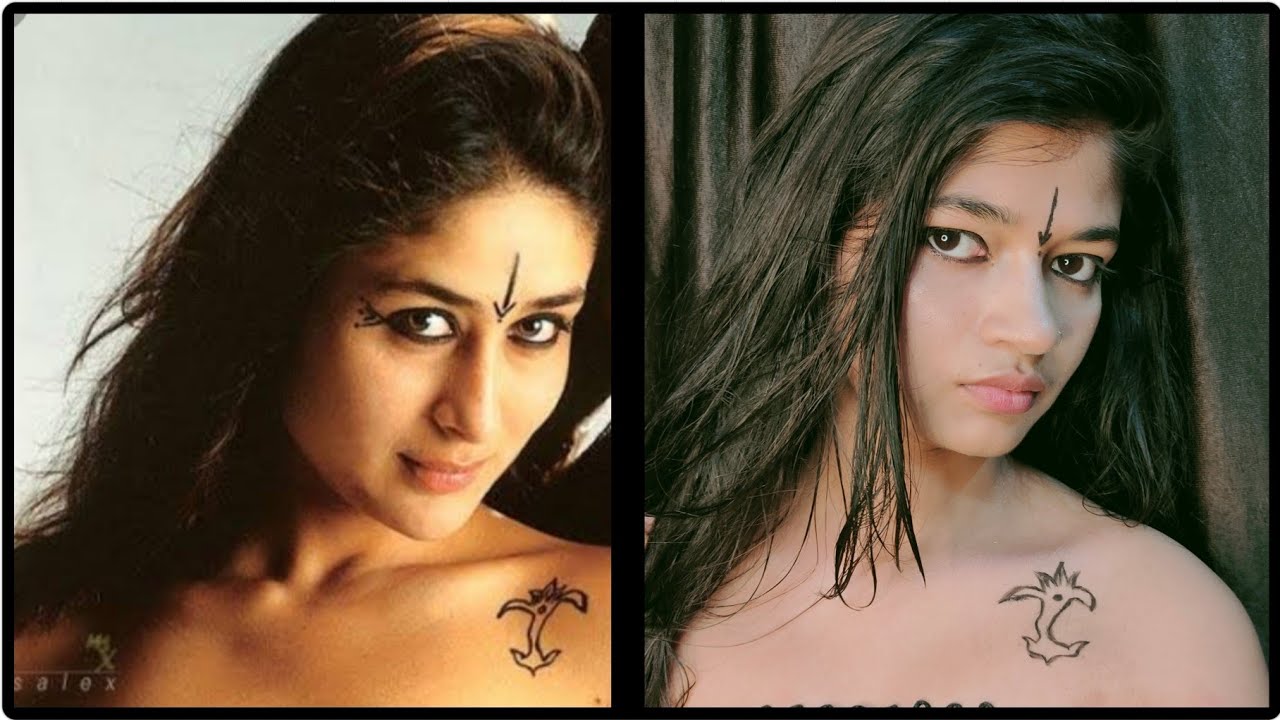 Recreation Partlll. I recreated Kareena's look. Ashoka movie Oshin