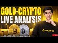 Live Gold & Crypto Trading #crypto #livetrading