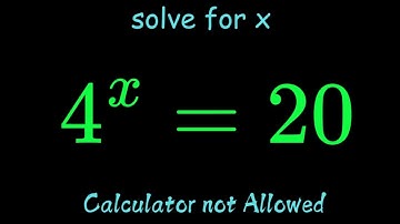 Germany| Math Olympiad Exponential Equation | A Nice Algebra Problem| Solve for x