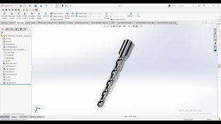 How to create Drill Bit | SolidWorks