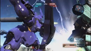 Gundam Battle operation 2 - Sazabi Psycho Counter slow-mo