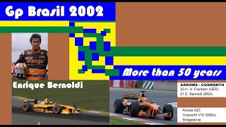 50 Anos Gp Do Brasil - 2002 - Arrows E. Bernoldi.bra