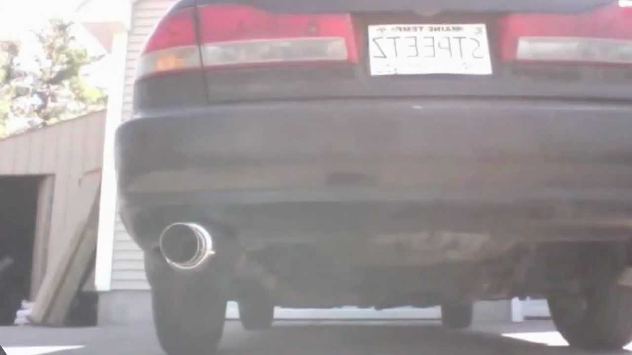 2001 Honda Accord w/ DC Sports Performance Muffler YouTube