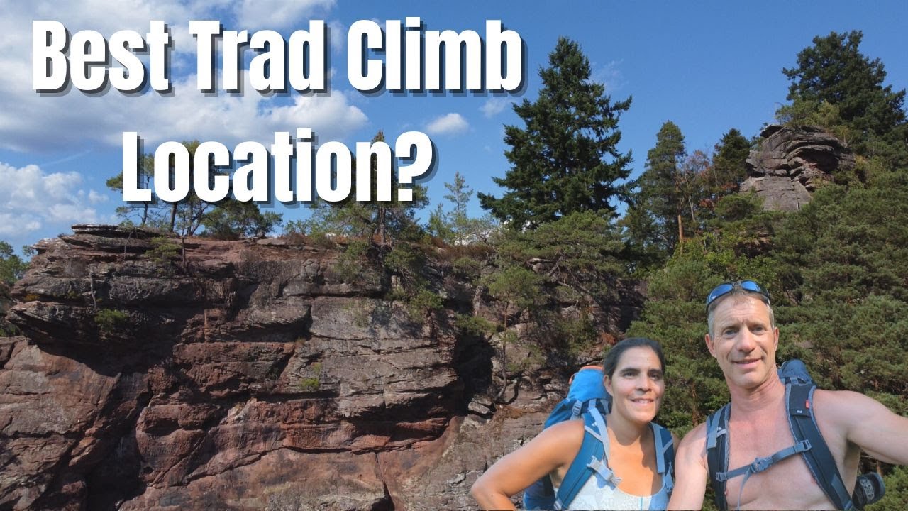 Best Trad Climbing Location in the World is the Pfalz Germany? 4K