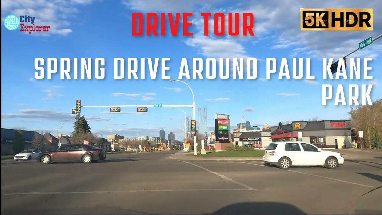 Spring drive around Paul Kane Park 👍🌤😻🚙