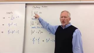 Anti - Derivative Examples