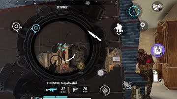 Rainbow Six Siege Mobile - Thermite 1v3 Gameplay