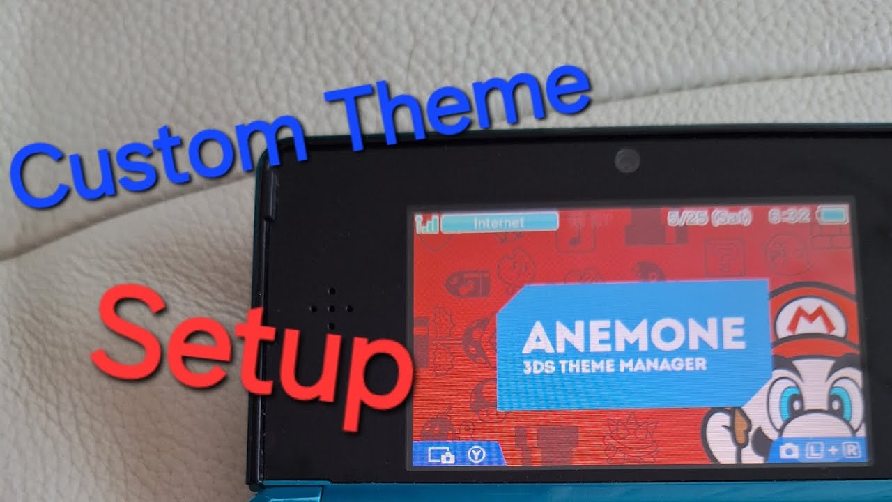 3DS Custom Theme setup guide using Anemone - YouTube