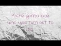 Hang in there Baby (Lyrics on Screen) - Bridgit Mendler HD