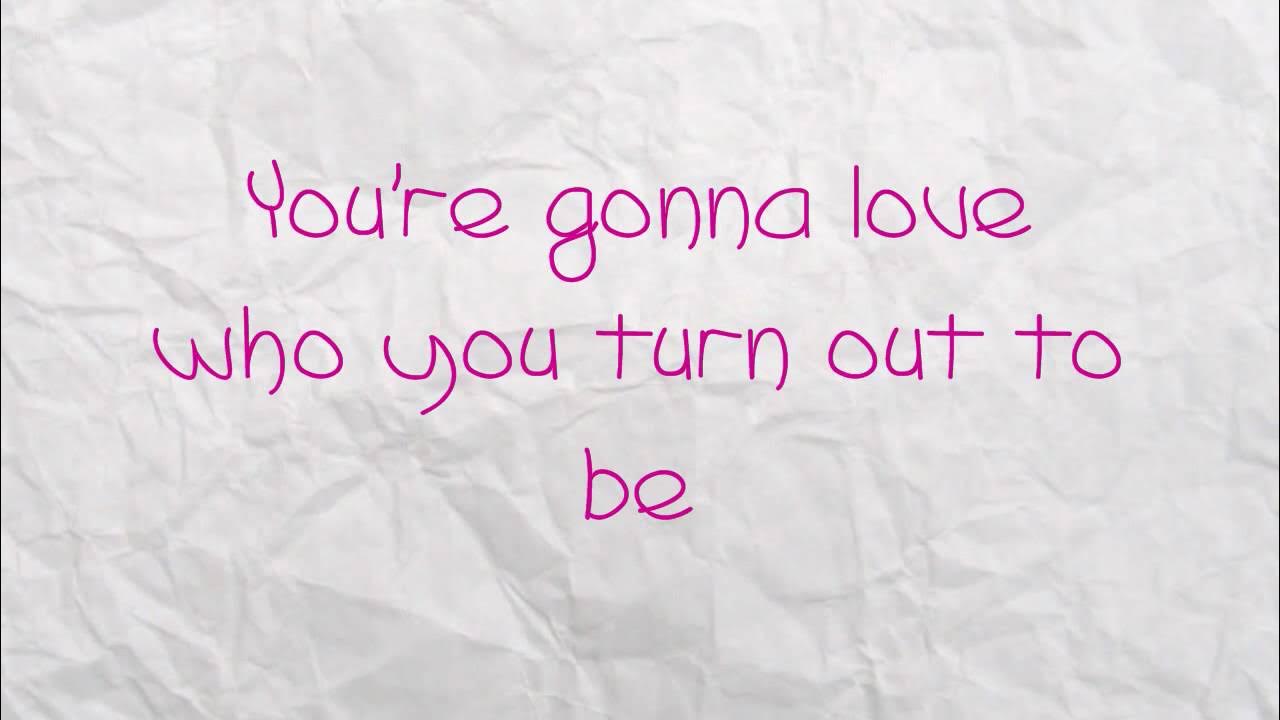 Hang in there baby lyrics on screen bridgit mendler hd youtube music