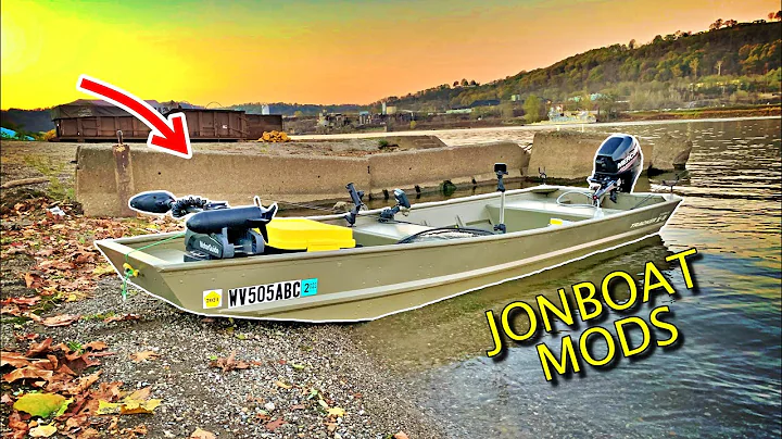 Jon Boat set up and Modifications! (Tracker Topper...