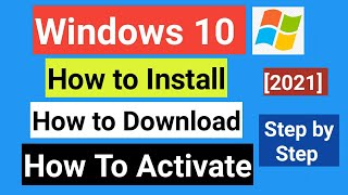 How To Install Windows 10 How To Install Windows 10 From Usb Install Windows 10 Step By Step