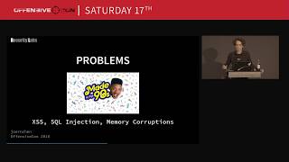 OffensiveCon18 - Jörn Schneeweisz - Surprise Rant