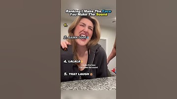 Ranking I Make The Face You Make The Sound🤣 Pt. 2