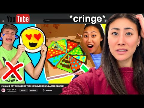 Reacting To My FIRST Video EVER!! *so cringe*