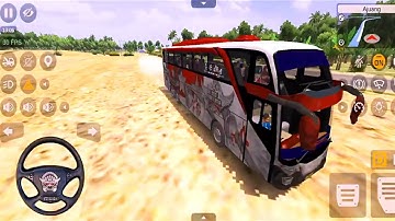 Mobile First Bus Transporter Driving - Bus Simulator Indonesia 2024  Android GamePlay