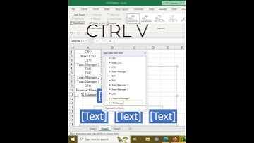 Excel: buat STRUKTUR ORGANISASI dari LIST  #latihanexcel #belajarexcel #excelformula #exceltest