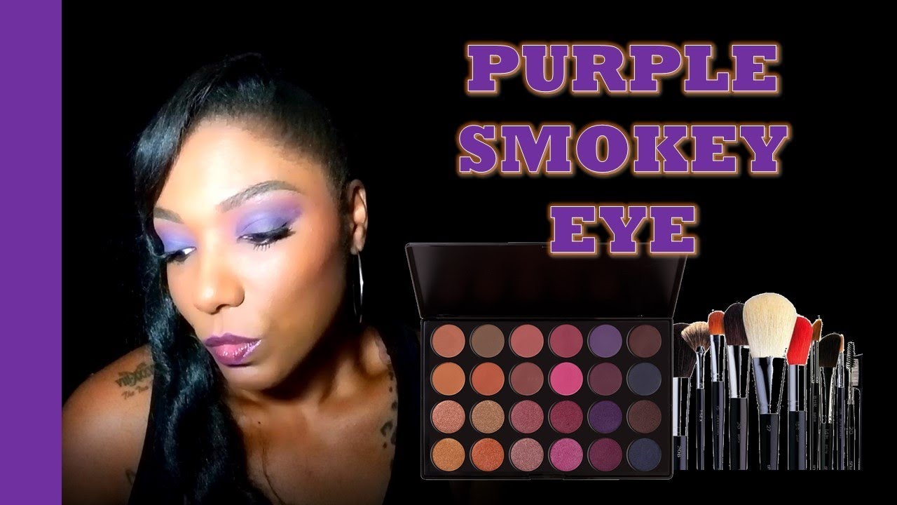 Purple Smokey Eye - JCat Melrose Ave Palette